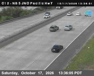 Traffic camera: San Diego: (C 012) NB 5 : Just North Of Pacific Highway