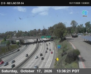 Traffic camera: (C019) NB 5 : Just North Of SR-94