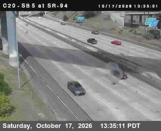 Traffic camera: (C020) SB 5 : SR-94
