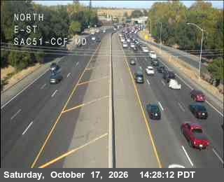 Traffic camera: Hwy 51 at E St