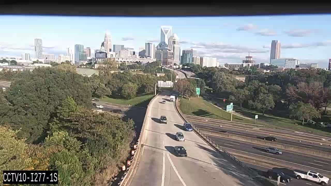 Traffic camera: Charlotte: I277-1S