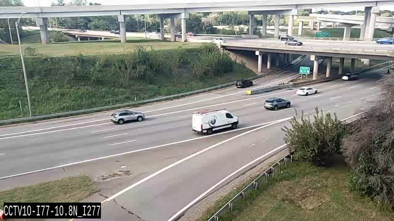 Traffic camera: I77-10.8N I277