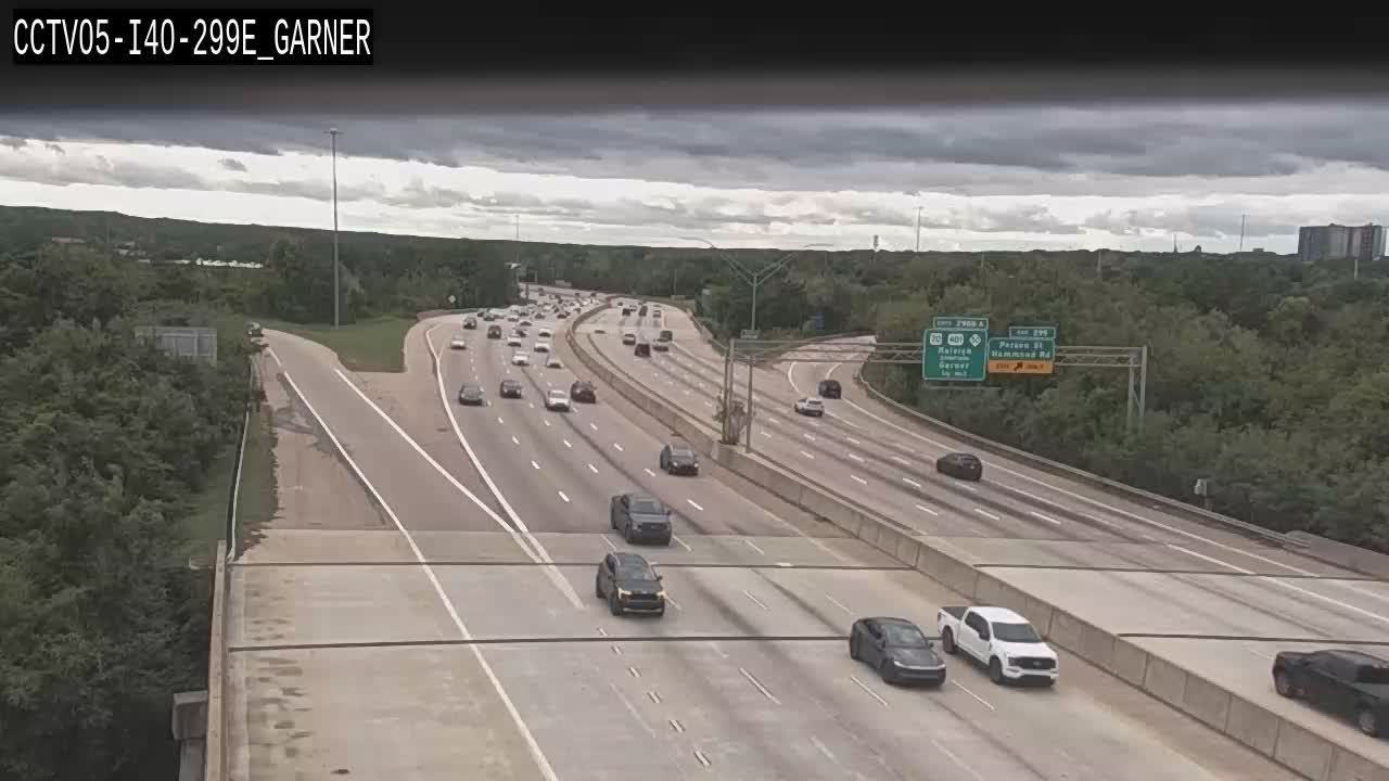 Traffic camera: I40-299E GARNER