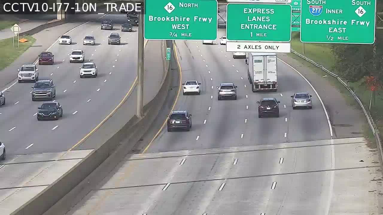 Traffic camera: I77-10N TRADE